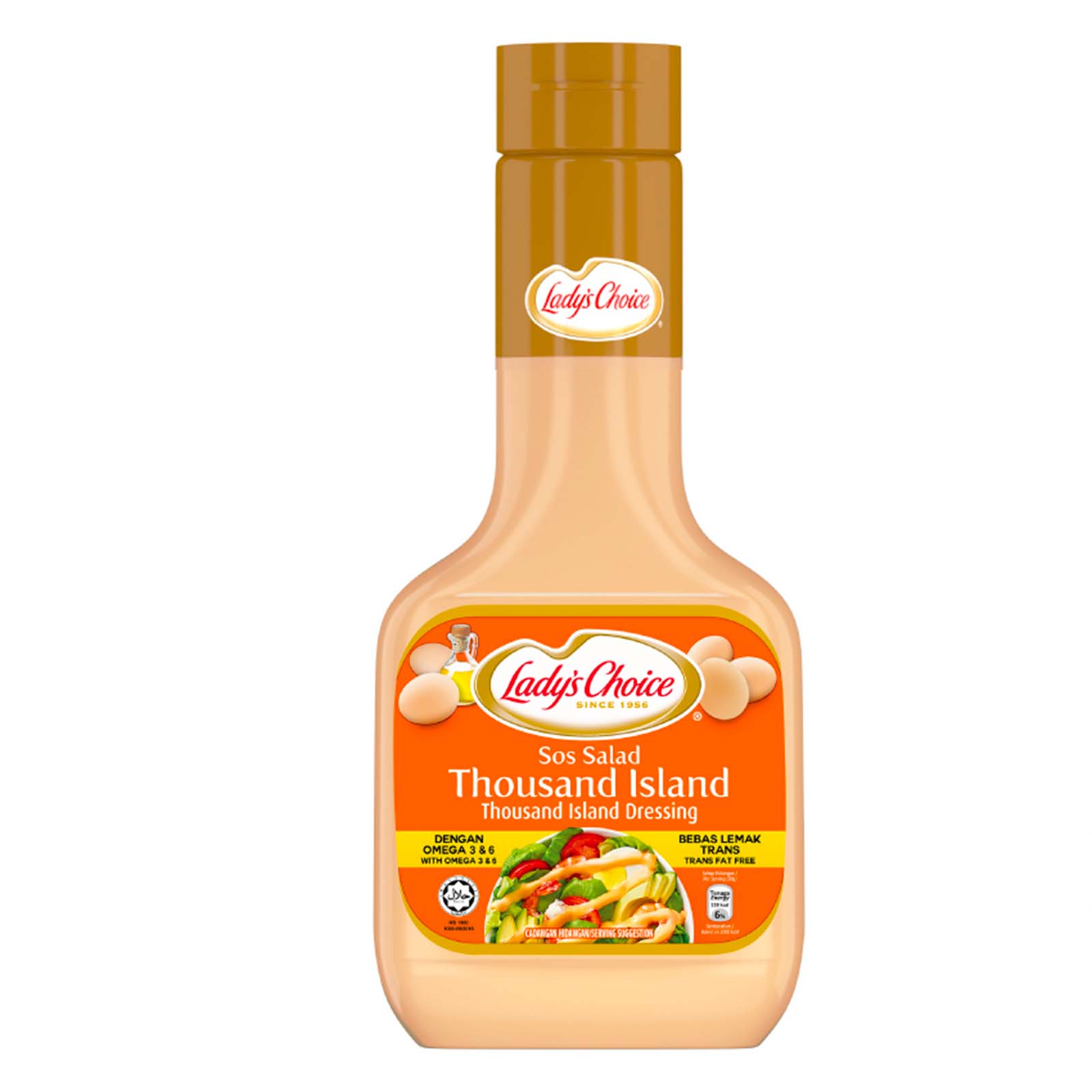 lady's choice caesar dressing Ladys Choice 1000 Island Salad Dressing 250ml – Jaya Grocer