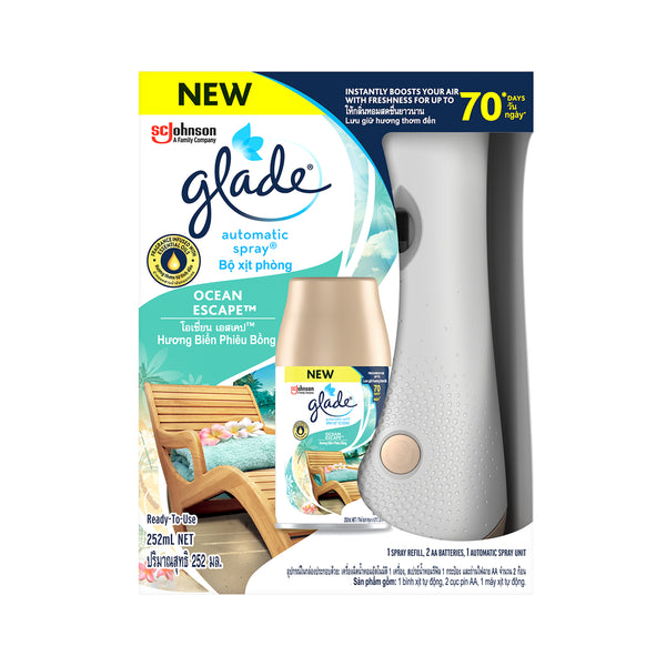 Glade Ocean Escape 3 in 1 Automatic Spray 1pack (highest price)