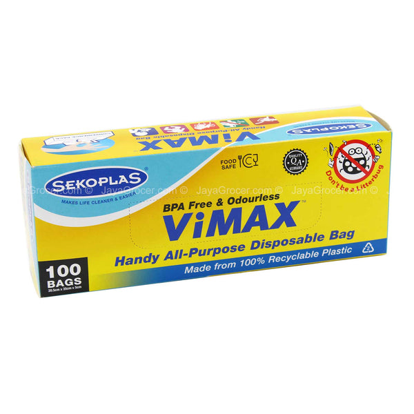 Sk Bpafree Vimax Dispo.Bag 35cm x 20 100pcs/pack