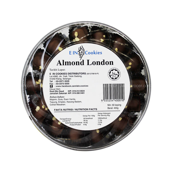 E-In Almond London Cookies 400g (highest price)