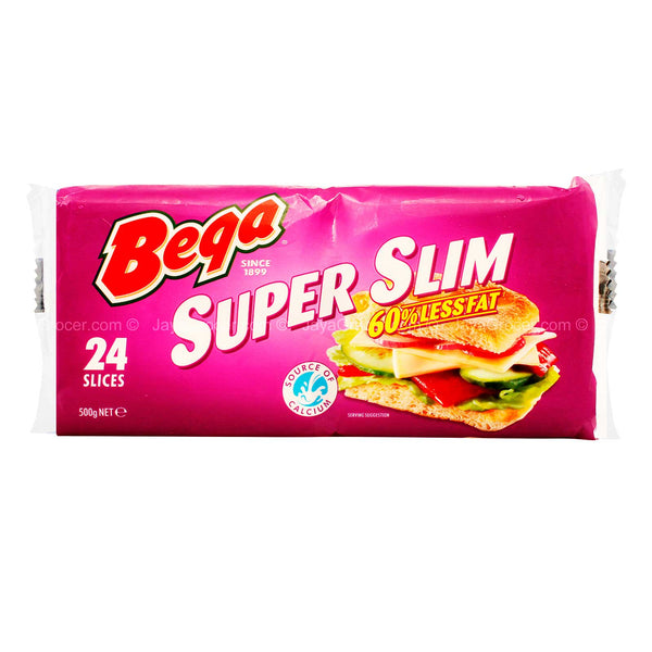 Bega Super Slim Less Fat Sliced Cheese 500g (highest price)