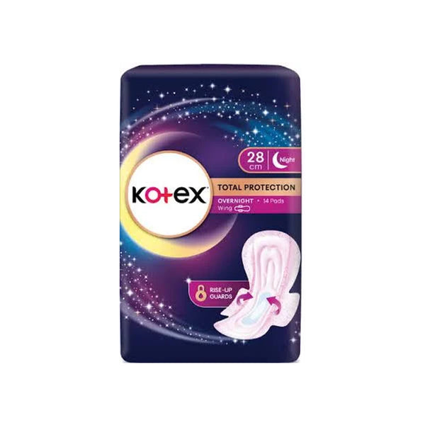 Kotex Soft & Smooth Proactive Overnight Wing 28cm 14sheets