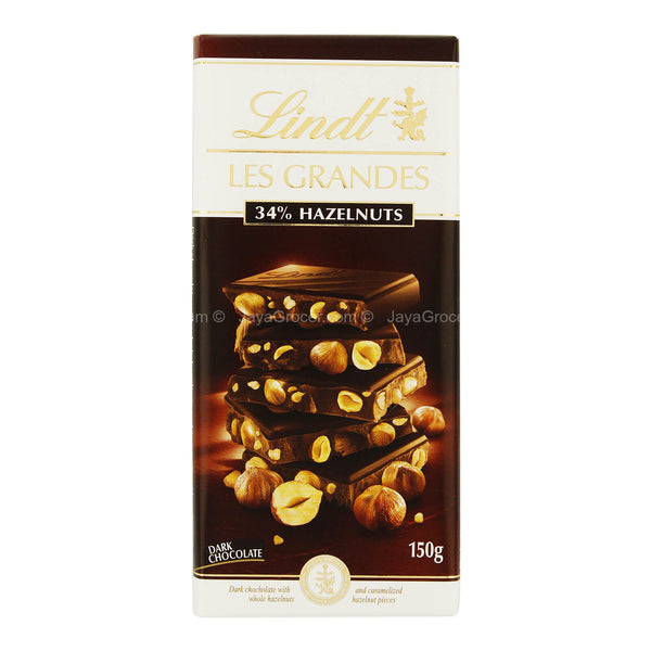 Lindt Les Grandes Hazelnuts Dark Chocolate 150g (highest price)
