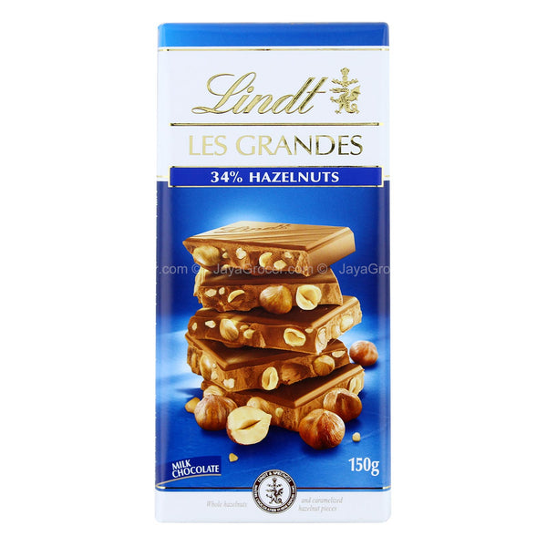 Lindt Les Grandes Milk Hazelnut 150g (highest price)