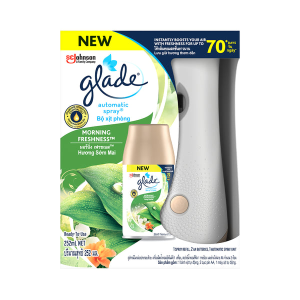 Glade Automatic Spray 3 in 1 Starter Morning Freshness Scent 1set (highest price)