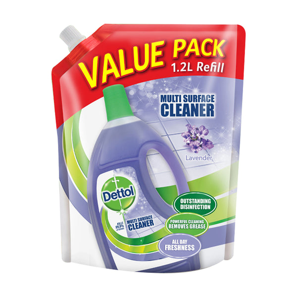 Dettol Multi Action Cleaner Refill Pouch Lavender 1.2L (highest price)