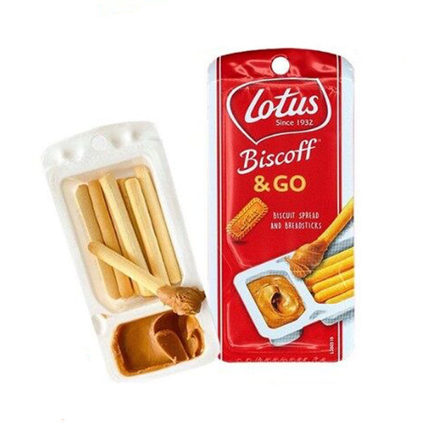 Lotus Biscoff N Go Biscuit Spread and Breadsticks 45g (highest price)