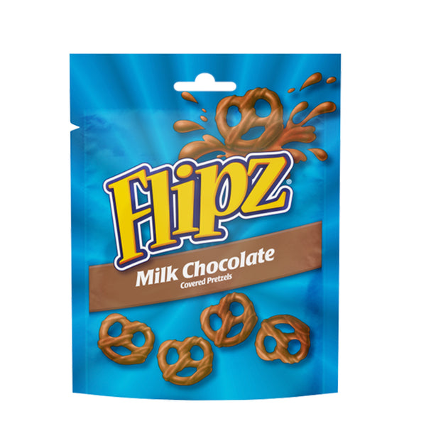 Flipz Milk Chocolate Coated Pretzels 90g