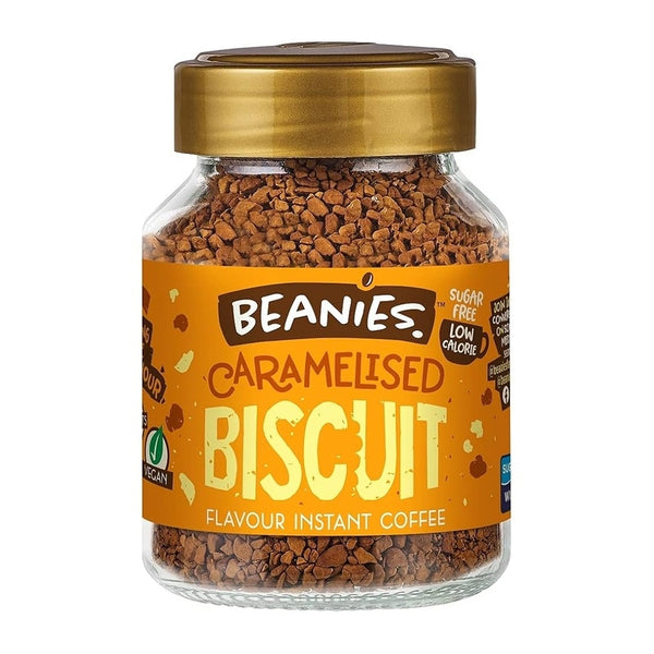 Beanies Instant Coffee Caramelised Biscuit 50g