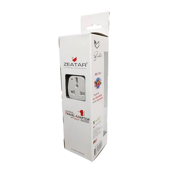 Zeatar Universal Travel Adaptor All in 1 1pack