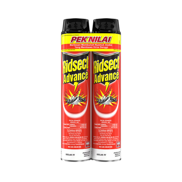 Ridsect Advance Aerosol 550ml x 2
