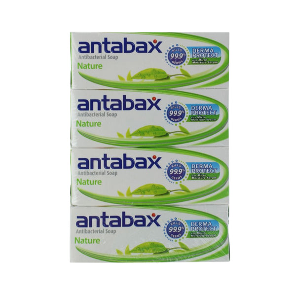 Antabax Natural Green Soap 75g x 4
