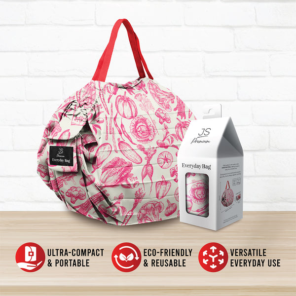 JS Premium Everyday Bag Pattern Pink (highest price)