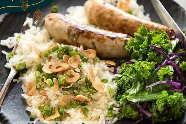 Old Fashioned Garlic Butter Rice