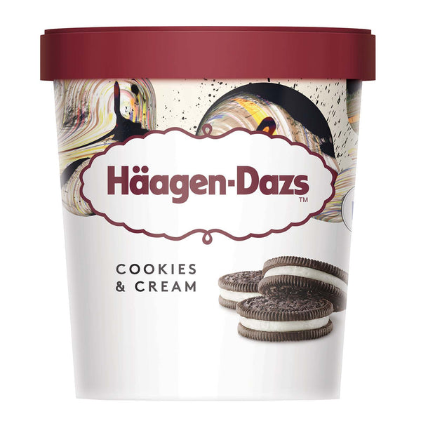 Haagen-Dazs Cookies and Cream Ice Cream 473ml (highest price)