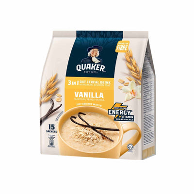 Quaker 3 in 1 Vital Vanilla Cereal Drink 28g x 14