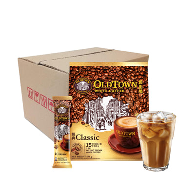 Old Town Classic Instant 3 in 1 Premix White Coffee 31.6g x 15