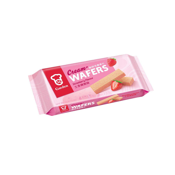 Garden Strawberry Flavour Cream Wafers 200g (highest price)