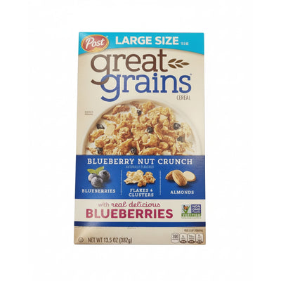 Post Blueberry Morning Great Grains Cereal 382g