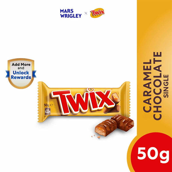 Twix Chocolate Bar 50g (highest price)