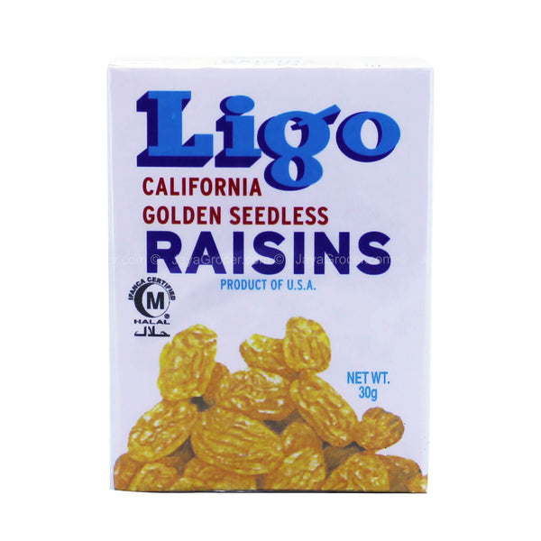 Ligo California Golden Seedless Raisins 30g