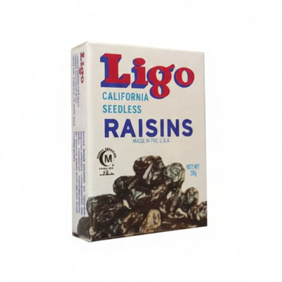 Ligo California Seedless Black Raisins 30g