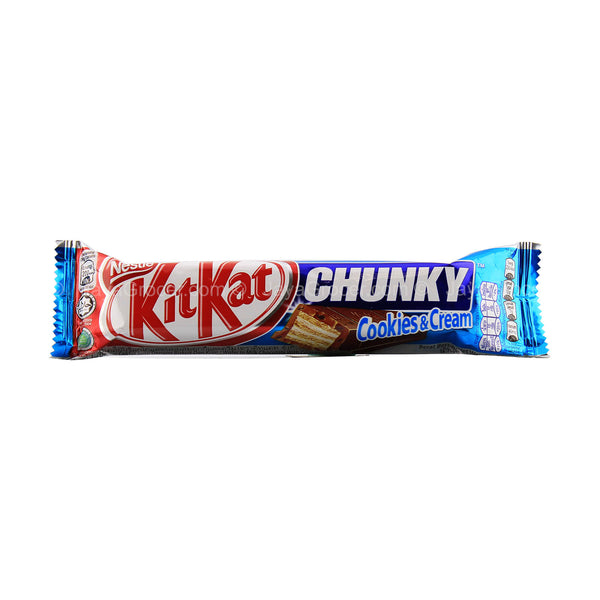 Nestle Kit Kat Chunky Cookies and Cream 38g (highest price)
