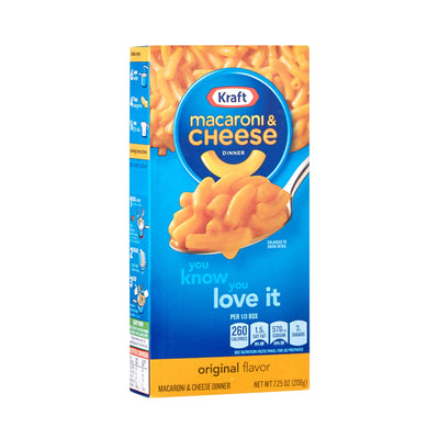 Kraft Macaroni & Cheese Dinner Original Flavour 206g