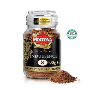 Moccona Indulgence Intensity 8 Freeze Dried Instant Coffee 100g