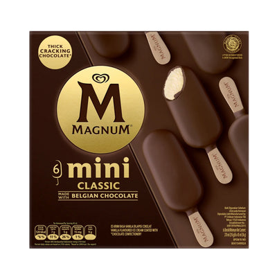 Magnum Mini Classic Ice Cream 45ml x 6