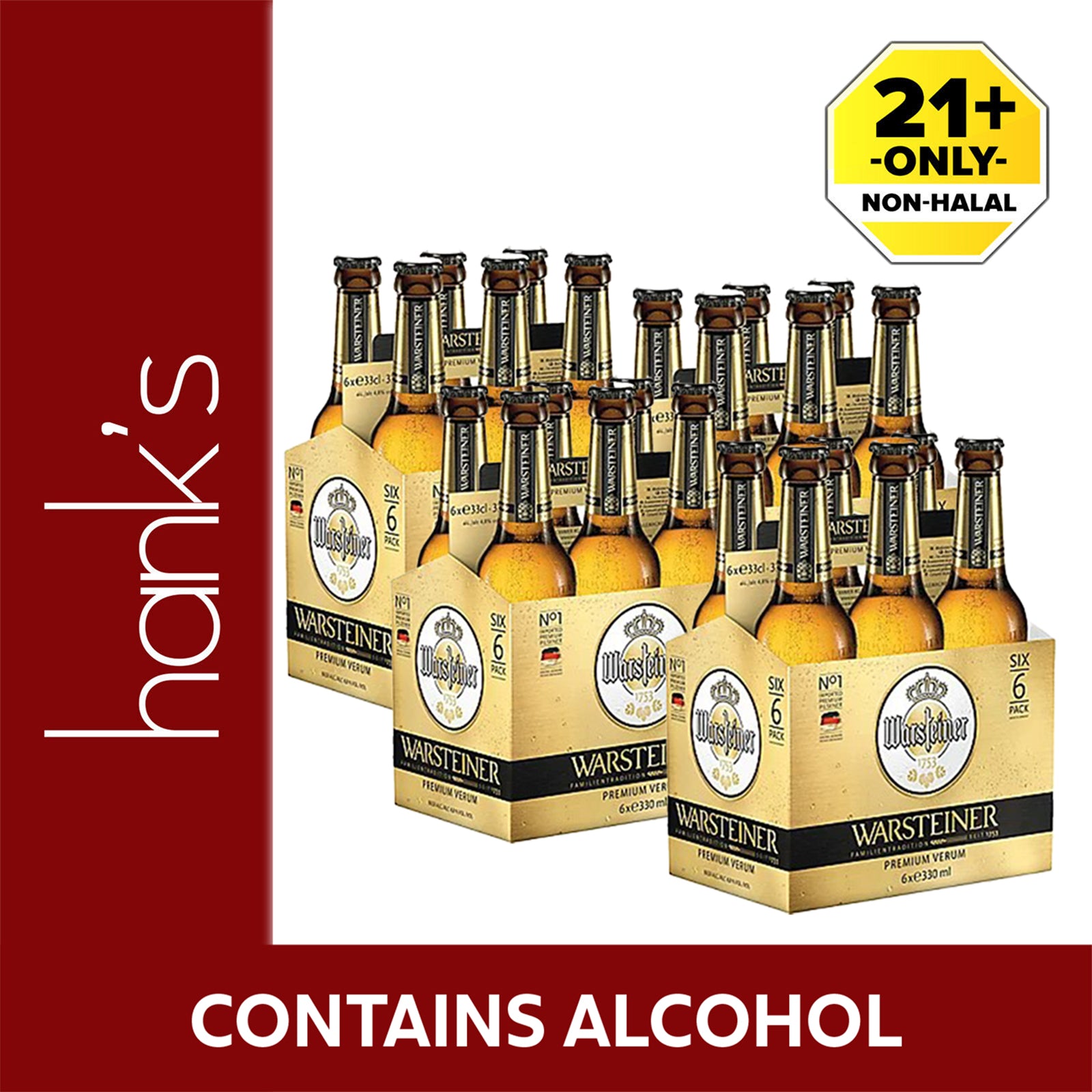 Warsteiner Premium Verum (Bottle) 330ml