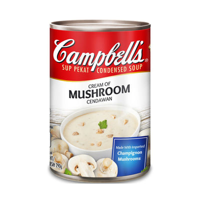 Campbells Cream Of Mushroom Condensed Soup 290g