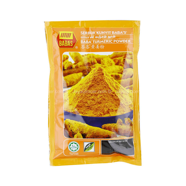 Babas Tumeric Powder (Serbuk Kunyit) 125g (highest price)