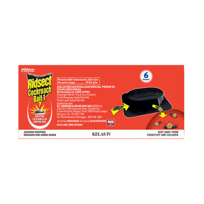 Ridsect Cockroach Bait 6pcs/pack