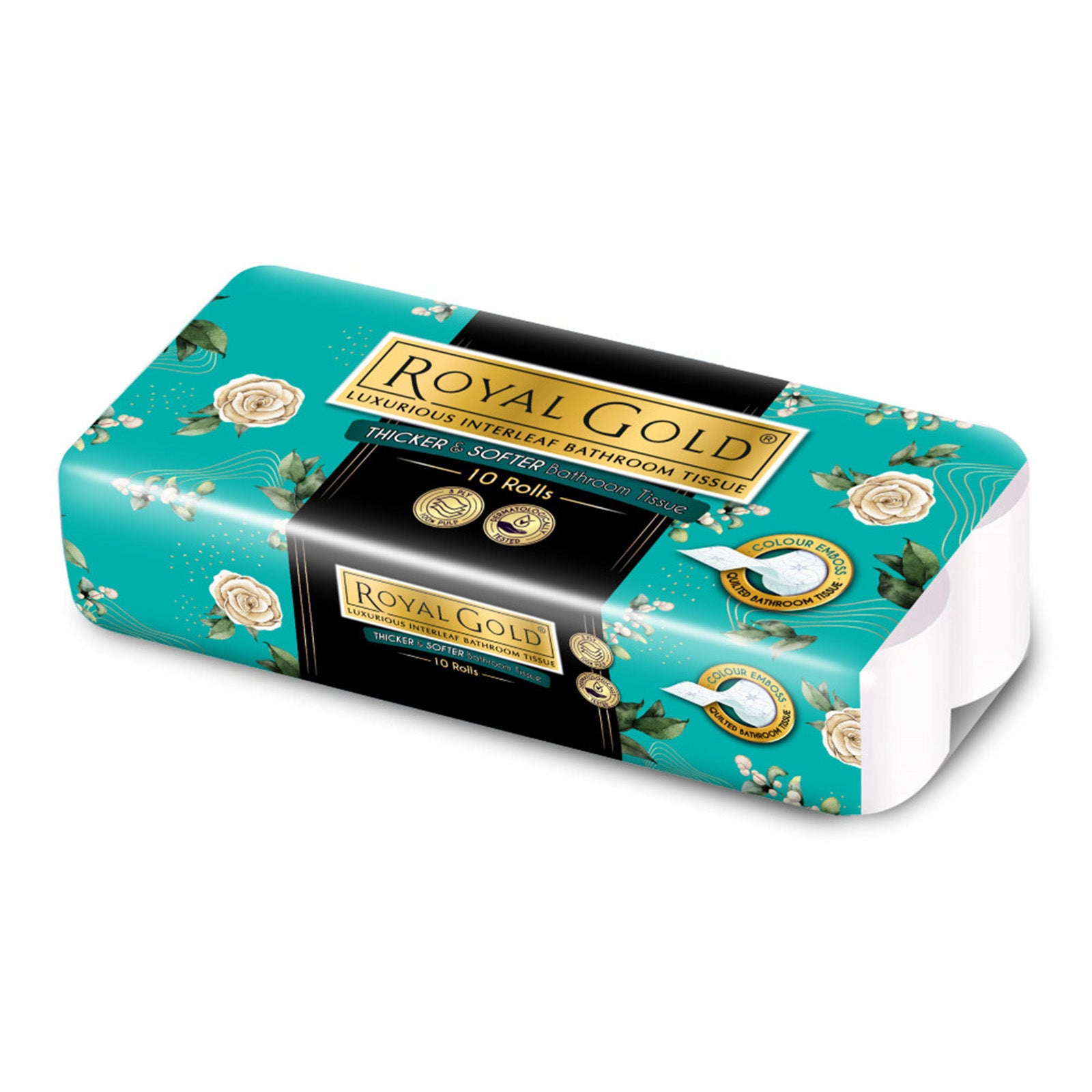 Royal Gold Luxurious Interleaf Bathroom Tissues 200pcs x 10 – Jaya ...