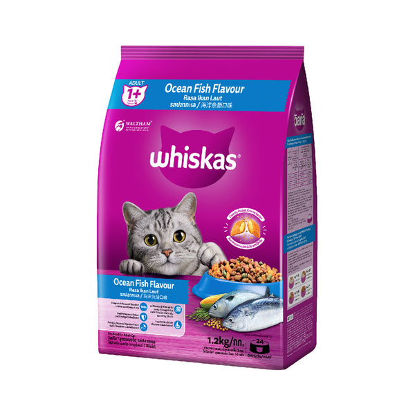 Whiskas Adult Cat Dry Food Ocean Fish Flavor 1.2kg (highest price)