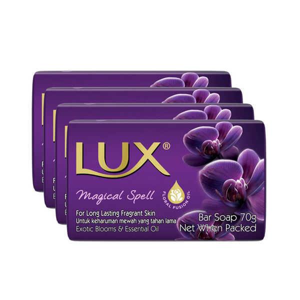 Lux Soap-M/Spell (Purple) 3+1 70g