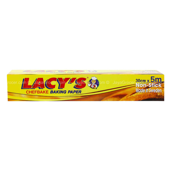 Lacy's Chefbake Baking and Cooking Paper 30cm x 5m 1pack (highest price)