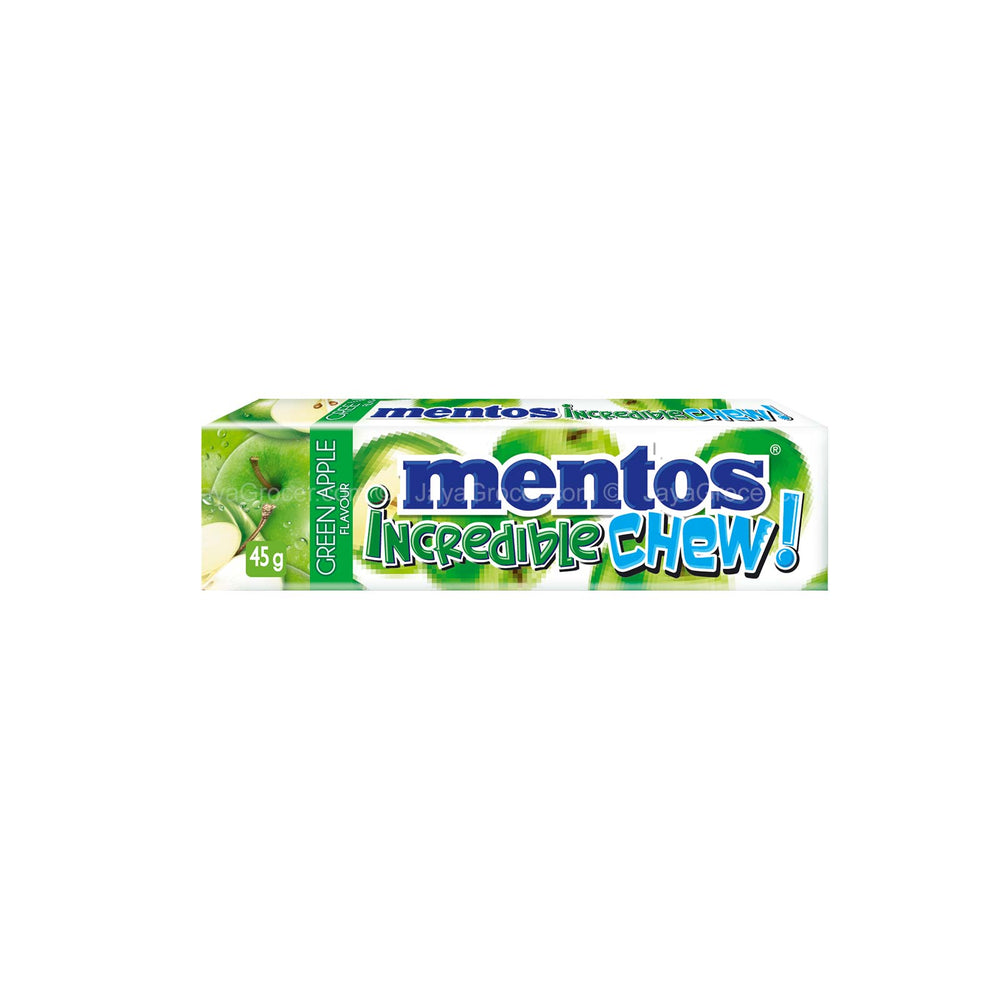 Mentos Green Apple Chew Candy 45g