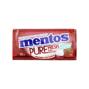 Mentos Strawberry Mint Tin 35g