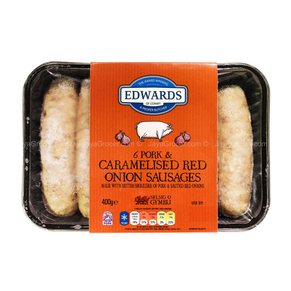 [NON-HALAL] Edwards Caramelise Onion Sausages 400g (highest price)