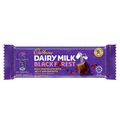 Cadbury Dairy Milk Black Forest Chocolate Bar 32g