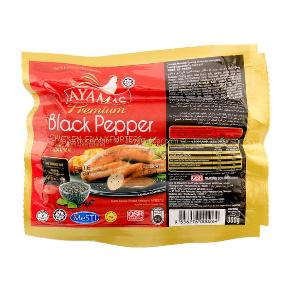 Ayamas Premium Black Pepper Chicken Frankfurter 235g (highest price)