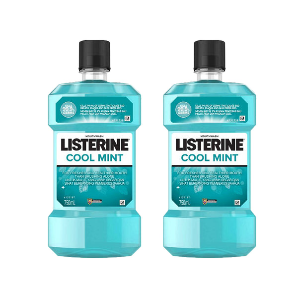 Listerine Cool Mint Mouthwash 750ml x 2 (highest price)