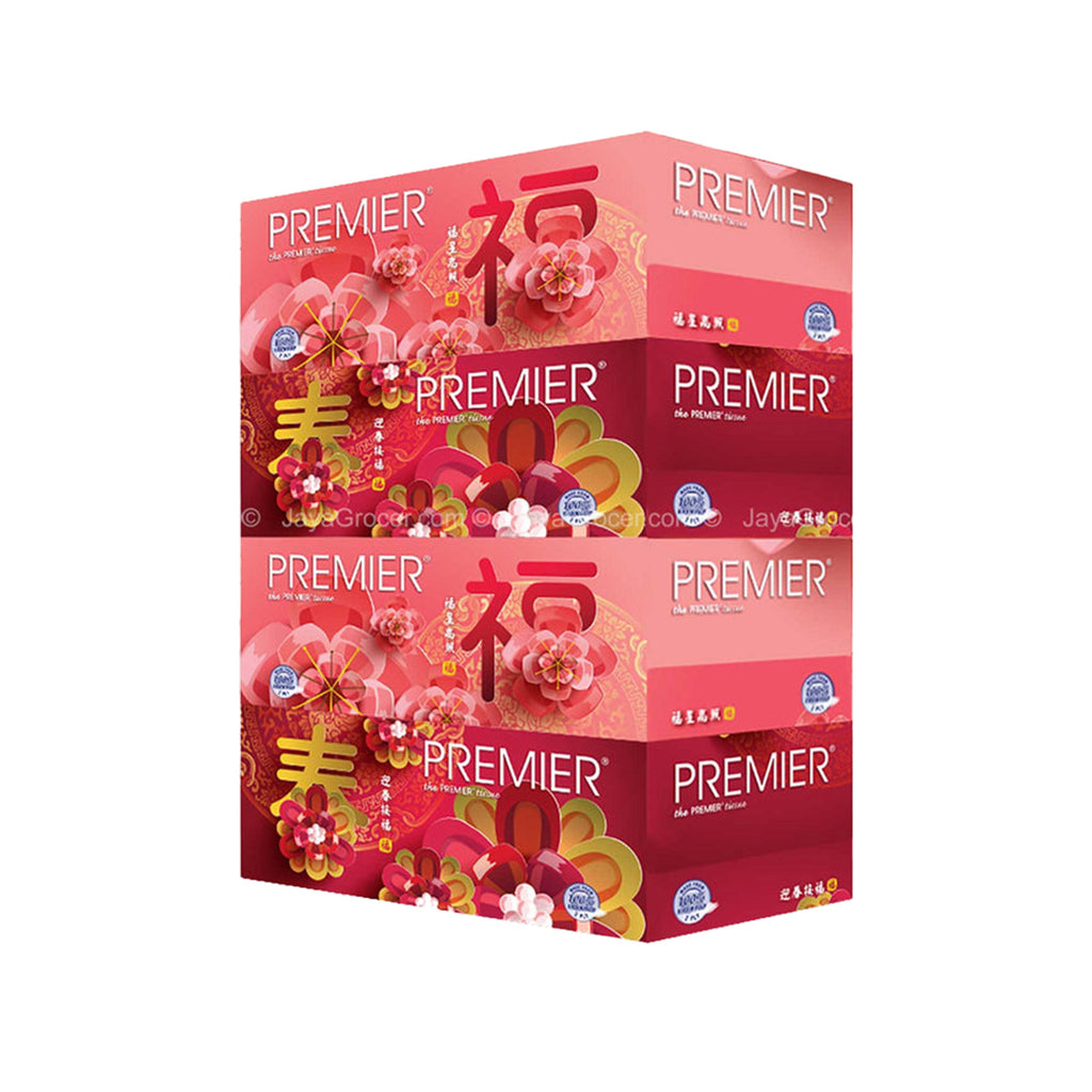 Premier Facial Tissues 200pcs x 4