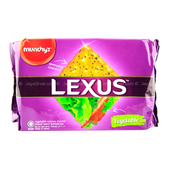 Munchys Lexus Vegetable Calcium Cracker 200g (highest price)