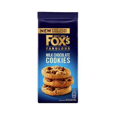 FoxÃƒÂ¢Ã¢â€šÂ¬Ã¢â€žÂ¢s Chunkie Cookies Milk Chocolate Chunks 180g