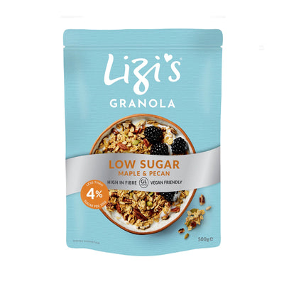 Lizi Low Sugar Maple & Pecan 500g
