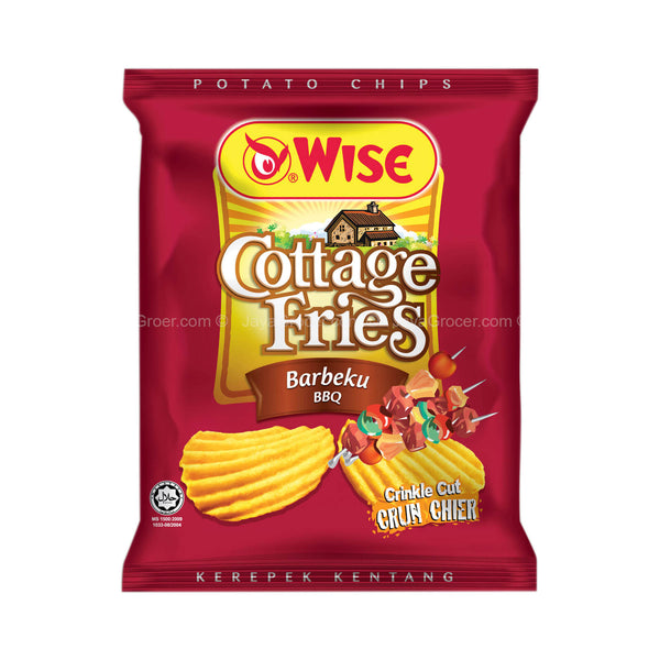 Wise Cottage Fries Barbecue Potato Chips 50g (highest price)
