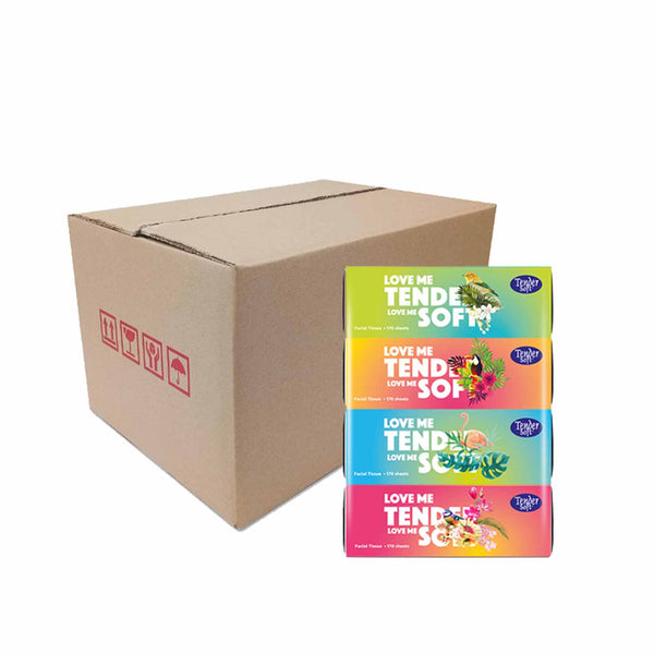 Tender Soft 2ply Facial Tissue 170sheets x 4 (highest price)